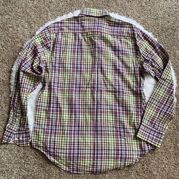 Tailorbyrd Plaid Button Down Shirt Mens Size Medium - Picture 2 of 6
